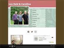 Tablet Screenshot of loureidandcarolina.com